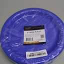 Paper Dinner Plates Royal Blue, 8 1/2 Inches Paper Plates Disposable, Strong and Sturdy Disposable Plates for Party, Dinner, Holiday Party Plates, Pack of 50 - By Enday