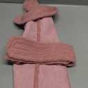 Dog Winter Jacket, Warm Windproof Dog Coat Sweaters for Small Dogs, Thick Apparelf Fleece Coat for Medium Large Dog (Pink Large) (Large(30.8lb-41.9lb))