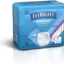 FitRight Super Protective Incontinence Underwear, Maximum Absorbency, Medium, 28 to 40", 20 Count