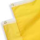 2 Pcs Ukraine Fan Flag,Ukrainians Pleated Fan Flag Bunting 3 x 6 Ft Pleated Banner Indoor/Outdoor/Front Porch Decorations,Country Half Fan Flag Patriotic Holiday Decorations.