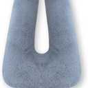 Travel Pillow Car Pillow Kid Car Sleeping The Sleeping Aid for Adults and Kids on Road Trips Kids Travel Pillow Gray