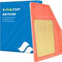 PHILTOP Engine Air Filter, Compatible with CA12085 Chevrolet Malibu 2016-2025, Buick LaCrosse 2018-2019, Improve Engine Performance, Flexible Panel
