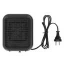 Portable Fan Heater 2 Level Adjustable 800W Quick Heating Heating Without Light Automatic Power Outage (US Plug AC 120V)