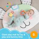 Fisher-Price Baby Tummy Time Toy, Puppy Perfection Giant Play Mat with Sensory Development Activities for Newborns 0+ Months 