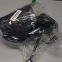 Arch Floor Lamps with Remote - Dimmable Floor Lamp 70”, Black Tall Lamp with 360° Adjustable Hanging Metal Shade, Arc Lamps Floor Standing with 9W Bulb, Over Couch Lamps for Living Room, Foot Switch