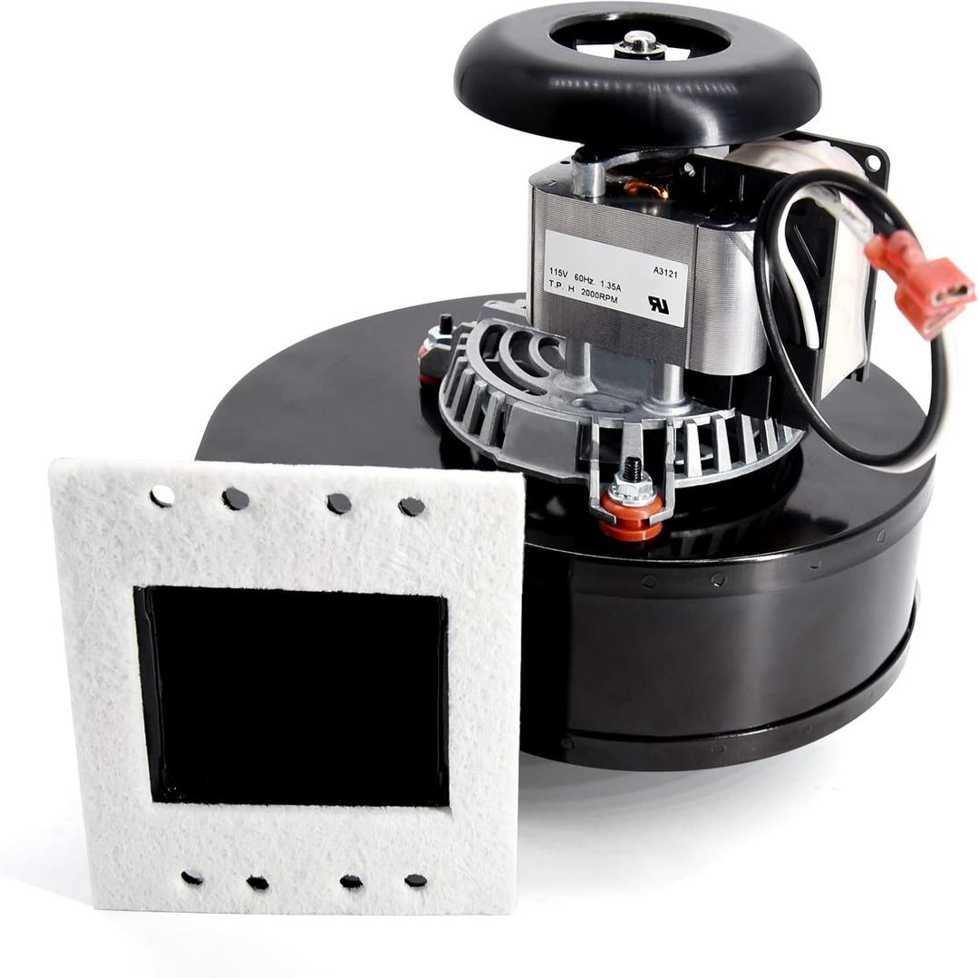 Criditpid Replacement 80472 & 80472A Distribution Blower Fan for US Stove & USSC American Harvest 6039 6041, King KP130, 5502M, Ashley 5500 5500M 5500XL Pellet Stoves.