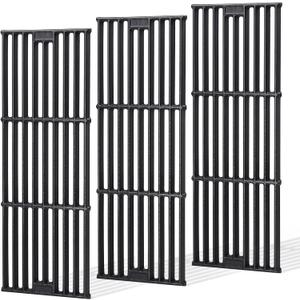 Criditpid Grill Grates Replacement for Char Griller 5050, 5650, 2121, 3001, 5072, 2123, 3072, 2828, 3030, 4000, King Griller 3008 5252, 19 3/4" Cast Iron Cooking Grid for Chargriller Duo 5050 Parts