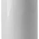 iDesign Freestanding Toilet Paper Canister with Lid for 3 Extra Rolls, Gray, Made in USA