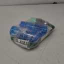 Multipack Bundle 2 On The Go Reusable Bottles (Blue) 1 Hydra Elements Collapsible Water Bottle (Grey With Green Silicone Coozy) 1 Hydra Elelements Insulated Cooler Bag (Football Theme)