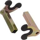 MOTO4U Motorcycle Rear Wheel Stand U Supporter with Rubber Protecotor (U Shape with Rubber Protecotor)