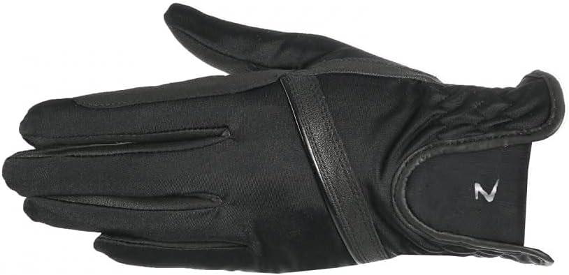 HORZE Evelyn Womens Breathable Gloves - Black - 6