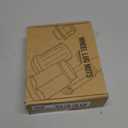 GAsupply 20pcs 1/2-20 Lug Nuts Long, 1/2 x20 Chrome Lug nut Closed End Bulge Acorn, Cone Seat 1.9 inch 48mm Tall 3/4 inch 19mm Hex (Silver)