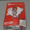 Morph Scary Clown Costume For Kids, Scary Clown Costume, Girls Halloween Costumes, Halloween Costumes For Kids (Large)