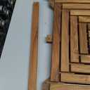 Bare Decor Giza Shower, Spa, Door Mat in Solid Teak Wood, 36" x 20"