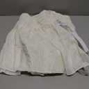 Biscaynebay Wrap Around Bed Skirts with Split Corners for Queen Beds 15" Drop, Ivory Adjustable Elastic Dust Ruffles Easy Fit Wrinkle Resistant Silky Luxurious Fabric Machine Washable