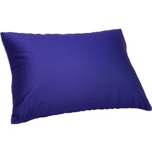 Microbead Throw Pillow with Removable Cover Bed Body Microbead Pillow Neck Head Back Support, Spandex Soft Silky Fabric for Sleeping and Travel Sofa Bedroom Comfortable (Navy Blue)