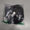 Head Top Bangs Extension With Topper Human Hair 25cm Curly Replacement Wiglet 13x14cm Full Coverage Toupee Clip in (Wavy Black)