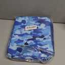 Bagseri Kids Lunch Box for Boys - Insulated Toddler Lunch Bag Fits Bento Box, Reusable Daycare Cooler Tote with Clip Handle, Water-Resistant Lining, Blue Camo (Standard Clip-On Series)