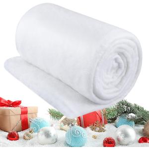 Tondiamo 15 x 20ft 1 Pack Large Snow Blanket Roll for Christmas Decor