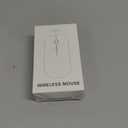 Wireless Mouse for Laptop, Bluetooth Mouse for MacBook Pro/Air/Mac/iPad/Chromebook/Computer -Rechargeale Dual Mode(USB 2.4Ghz + Bluetooth 5.2) Silent Cordless Mice with USB C Adapter,Silver