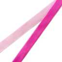 3 x Abbaoww 10 Yards Hot Pink Velvet Ribbon 5/8 Inch Wide Single Face Velvet Ribbon for Christmas Wreath Decoration Gift Wrapping DIY Project Bow Making