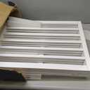 Indoor Pet Gate - 4-Panel Folding Dog Gate for Stairs or Doorways - 73x24-Inch Freestanding Pet Fence for Cats and Dogs by PETMAKER (White)