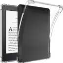 BOZHUORUI Clear Case for Kindle 7th Generation (2014 Released,Model WP63GW) - Lightweight TPU Transparent Flexible Soft Back Cover (Clear)