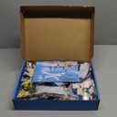 880 Pcs City Airport Passenger Terminal Building Set, 6 IN 1 Airplane Building Blocks Toy, STEM Aircraft Bricks with Shuttle Bus,Luggage Cart,Planes Model Toys Gifts for Adults Boys Ages 6-12+