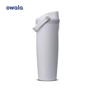 Owala FreeSip Sway Insulated Stainless Steel Water Bottle with Two-Way Spout, Built-In Straw and Bucket Handle, Made for Travel, School, and Sports, 30oz, BPA Free, Leak Proof, Foggy Tide