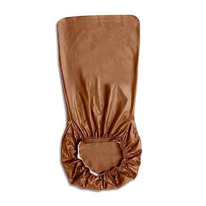 Mobestech High Chair Seat Cover Elastic Pu Chair Protector Versatile for Wedding/Banquet/Party Supplies Easy Die Assembly for Cleaning 4pcs
