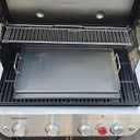 Hisencn Griddle for Gas Grill, Grill Flat Top Griddle, Stove Top Griddle for Gas Stove, 25 x 16 Grill Griddle for Weber, Blackstone, Charbroil and More, Heavy-Duty Grill Flat Top Griddle