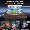 AMILIFECASES Magnetic for iPhone 11 Phone Case-Compatible with MagSafe-Carbon Fiber Texture-Slim Military Grade Drop Protection Phone Case for iPhone 11 6.1", Sunset