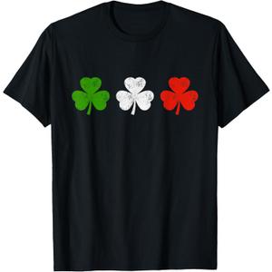 Funny Still Italian Shamrocks St Patricks Day Men Women Kids T-Shirt, Size L