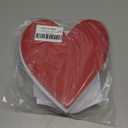 Valentines Day Decorations Heart Picks, 12pcs 9"7.5" Large Valentine Tree Ornaments, Pink Red White Floral Picks for Wedding Anniversary Engagement Office Garlands Mantels Table Home Decor (Unpatterned)