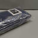 Creative Scents Cotton Fingertip Towels Set Blue  4 Pack  11 x 18 Inches Decorative Small ExtraAbsorbent and Soft Terry Towel for Bathroom  Powder Room, Guest and Housewarming Gift (Navy Blue)