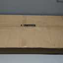 Baby Changing Table, 9 Fabric Boxes, Waterproof Pad, Mobile, Rustic Brown