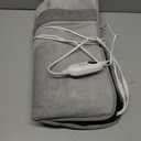 Electric Heated Foot Warmer for Feet, Double Sided Feet Warmer Foot Heating Pad with 9 Levels Temp and 3 Timers, Foot Warmers for Bed, Under Desk, Office, Birthday Christmas Gifts for Women Men(Grey)