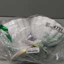 2 Pcs Metal Compote Bowl for Centerpiece Flower Holder 9 Inch Compote Vase Indoor Outdoor Flowers Fruits Plant for Christmas Wedding Home Party Decoration (White)