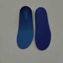 Plantar Fasciitis Feet Insoles Arch Supports Orthotics Inserts Relieve Flat Feet, High Arch (Mens 4-4 1/2 | Womens 6-6 1/2) (New Blue)