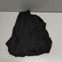 BTFBM Women Bodycon Maxi Dress Long Sleeve Back Slit Ruched Elegant Party Cocktail Formal Fall Wedding Guest Dresses(Black, X-Large)