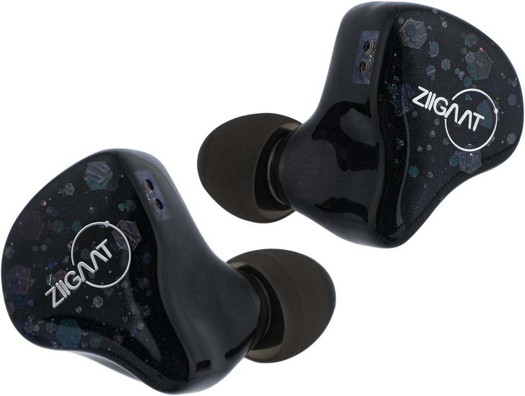Linsoul ZiiGaat Cincotres 2DD+3BA in Ear Monitor, HiFi IEM Earphones with Studio Tuning, Wired Gaming Earbuds, Detachable 2pin Cable for Musician Audiophile (4.4mm)