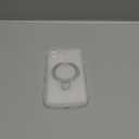 BENTOBEN Magnetic for iPhone 16 Plus Case, Wavy Curly iPhone 16 Plus Phone Case with Ring Stand [Compatible with MagSafe] Translucent Matte Shockproof Protective Cover for 16 Plus 6.7'', White