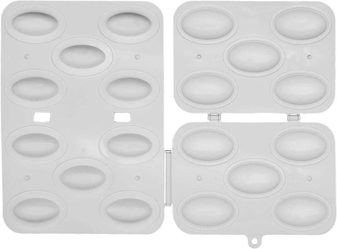 Kofte Meatball Maker Press Mold 5 In 1 Set, 3 Steps Easily To Make Pro Kubba Rollers 3inch X 2inch With Hook Holes