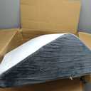 Kingfun 4PCS Orthopedic Bed Wedge Pillow Set for Sleeping, Post Surgery Memory Foam Support Pillows for Back, Neck and Leg Pain Relief, Adjustable Triangle Pillow - Acid Reflux, Anti Snoring & GERD (White)