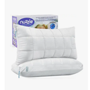 Nuzzle Cooling Adjustable Pillow for Side Sleepers, Luxury Standard Size Bed Pillow Hotel Collection  Best Adjust Height Soft Firm Pillow for Back, Stomach or Side Sleepers  Home Gifts