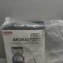 Aromaster Conical Burr Coffee Grinder with 25 Grind Settings,Adjustable 212 Cups Timer,Coffee Bean Grinder,3Ear Portafilter Holder, Antistatic Design,Cleaning Brush Included,Black