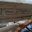 King Size Bed Frame Dark Walnut Colour