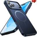 VERTMOST Magnetic for iPhone 17 Pro Max Case, [1:1 Metal Original Grip] Fit for MagSafe [Military-Grade Protection] with Shockproof Anti-lining Comfortable Cover for iPhone 17 Pro Max Phone Case, Blue