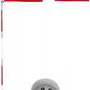 Detachable Golf Flagstick Set Backyard Outdoor Training No.1 Flag USA Flag