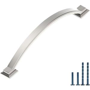 AOOTOCH 10 Pack 7 Inch Cabinet Pulls Brushed Satin Nickel Kitchen Cabinet Handles Cabinet Hardware Kitchen Handles for Cabinets Nickel Dresser Pulls Drawer Handle